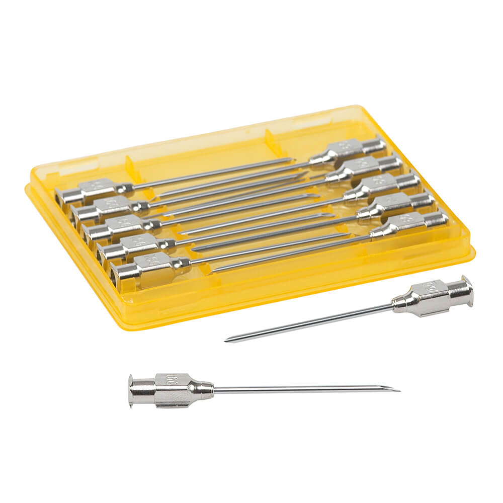 Kruuse 不鏽鋼針頭 Luer Lock接頭 1.6x40mm (12入)