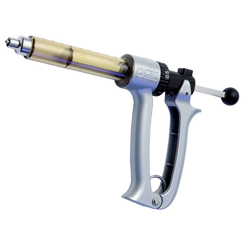 HSW 連續注射器 (25ml) Luer Lock (0.5-2.5ml)