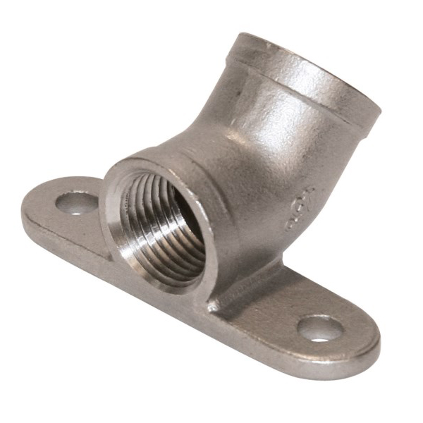 Kerbl 飲水器固定座 60° (壁掛支架不銹鋼)